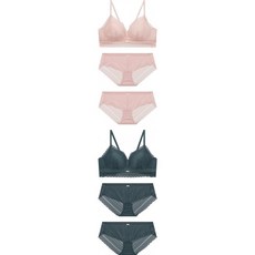 게스 속옷 언더웨어 올레이스 풀 커버 몰드노와이어 브라레이스팬티 2장 세트 BWBR827 EHZ984 LAS762