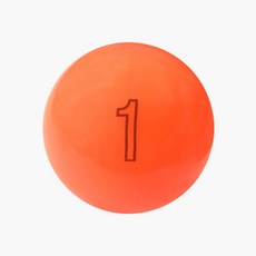 아화파크골프 국산 4피스(4겹구조공) 1개 파크골프공 IMP 파크골프볼 IZ-395(94g) 아화골프 오렌지