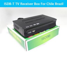 위성 TV 리시버 수신기 수신카드 안테나 셋톱박스 지지대 1080P ISDB-T 셋톱 박스 HD 지상파 디지털 비디오 방송 브라질/페루/아르헨티나/칠레, 1) Eu 플러그, 1개
