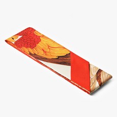 페라가모 실크 스카프 32 0801 0771199 레드/아이보리