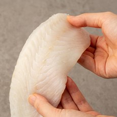 국내산 자연산 순살광어 300~350g 흰살생선 순살생선 아기이유식, 1개