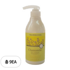 더허브스토리 캐모마일 헤어컨디셔너 꽃향, 500ml, 9개