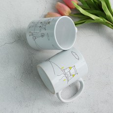 아트박스/꾸밈 tf022-디자인머그컵2p-가족끼리놀이공원, 본품