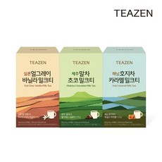 밀크티 3종혼합 얼그레이바닐라+말차초코+호지차카라멜 60스틱, 없음, 1개