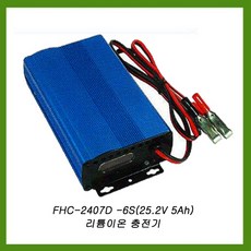 페어스톤 FHC-2407D-6S(25.2V 5Ah) 리튬이온 충전기 리튬이온충전기, 1개