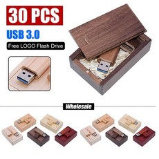 SDCARD 플래시 드라이브 펜드라이브 나무, 4GBx30pcs, bamboo-box usb3.0, 1개