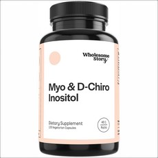 홀섬스토리 미오이노시톨 디치로이노시톨 500mg 40:1 120베지캡슐, 1개, 40정