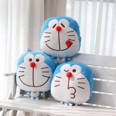 핑크피치 도라에몽베개담요 에몽이담요 베게담요 핑크피치 도라에몽베개담요, 스마일도라에몽