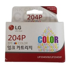 LG 204K 204PLIP2040VW LIP2040VF 정품잉크, LG204P 컬러잉크, 1개