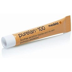 Medela 메데라 유두 보호 크림 퓨어 레인 100 7g 내추럴 라놀린 100 % (008.0018) 999999551044, One Size, One Color