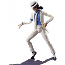 [애니메이션 피규어] Michael Jackson 마이클 잭슨 가동 S.H.F Fiamg 액션 비닐 피규어 5.5inch HANBUN