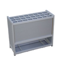 쇼핑메이트 우산보관대 일반형 (회색) 40구 우산꽂이 거치대 우산꽃이, 단일 수량
