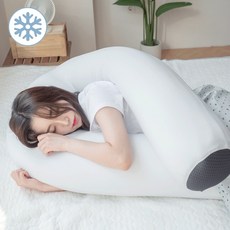 쿨 바디필로우 시원한 냉감 U자 U자형 대형, 일반