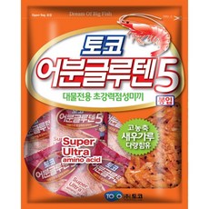 토코 어분 글루텐5 대물전용 초강력 점성 미끼 떡밥