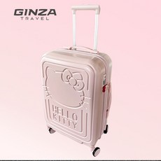 퀄리티 키티 20 인치 핑크 여행용 펜션 캠핑 예쁜 캐릭터 캐리어 기내용
