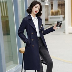 생활도움 가을 트렌치 2020 하프 여성 봄가을 야상 스타일 유행 프리미엄 코트