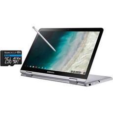 삼성 크롬북 플러스 V2 12.2 FHD 2 in 1 터치 노트북 인텔 Celeron 3965Y Core 4GB RAM 320GB 스토리지 64GB SSD+256GB 마이크로