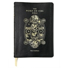 Word on Fire Bible: The Gospels Leather Bound Hardcover, English, 9781943243532 English, 9781943243532