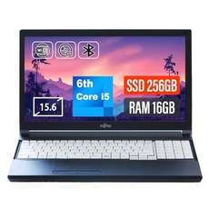 Fujitsu Lifebook A576 Windows11 PC Corei5 6200U 16GB SSD 256GB PC HDMI Bluetooth DVD LAN WiFi Ms