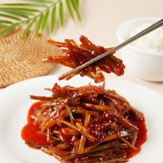 [국내생산] 마늘쫑 무침 반찬 1kg 입점 출시, 1세트
