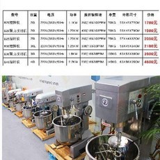 반죽기 전동 베이킹 거품 업소용 대형 대용량 제과 제빵 휘핑 상용, 01 Grey, 01 7L