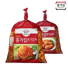 종가집김치 종가집 포기김치2.3kg + 총각900g, 단품없음