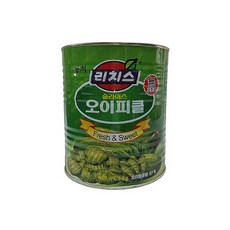 213 위드코리 / 푸드) 동서 리치스 오이피클(슬라이스) 3kg 젓갈 명이나물장아찌 깻잎장아찌 장아찌, 단일 수량