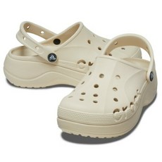 매장정품 크록스 CROCS 바야 플랫폼 클로그 윈터화이트 208186-11S 1282568
