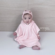 [오늘출발] 파티베베 쥬쥬비치타올 베베수건 바캉스룩 아기수영장룩