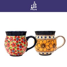 [파뷔에] 잘리피에 레이디머그 플라워해븐 2P