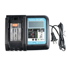 마끼다 14.4V 18V 리튬배터리 충전기 3A 전동공구 USB 충전포트