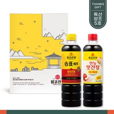 몽고간장 특선 양조 5호 선물세트