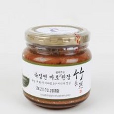 죽장연 프리미엄 바로 끓여 먹는 된장 500g(유리) mmdfo*04219800EA, 1, 본상품선택, 500g