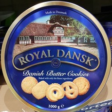 ROYAL DANSK 로얄단스크 데니쉬 버터쿠키 1KG, 단품