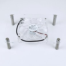 홈앤툴즈 오인페 USB 허브 미니PC 120mm USB 쿨링팬 (베이직), 화이트, 1개