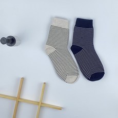 스트라이프 여성 중목 줄무늬 멜란지 줄가라 슬림 데일리 중학생 고등학생 교복 양말 사이트 패션 삭스