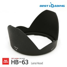 227 달콤상회 / 니콘호환후드 HB-63 렌즈후드 카메라스트랩 렌즈후드 5dmark3 렌즈캡, 단일 모델명/품번
