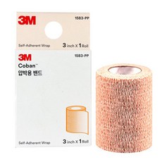 3M 코반 압박 자가접착붕대 7.5cm x 4.5m (1롤), 1개, 1개입 - 3m압박붕대