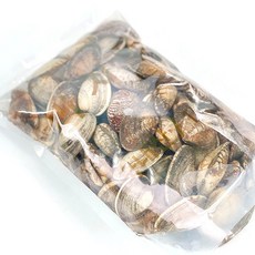 해감 해수포장 바지락 탕 술찜 조개탕 무침, 2개