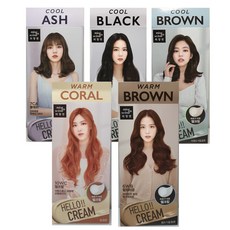 미쟝센 헬로크림 염색제