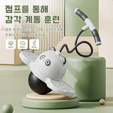 SOULPANG 팬더 밸런스 점프볼, 일반 버전 1개, 팬더 스타일