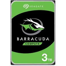 씨게이트 BarraCuda Pro 8TB 내장 하드 드라이브 성능 HDD – 컴퓨터 데스크톱 PC 노트북용 3.5인치 SATA 6Gb/s 7200RPM 256MB 캐시 데이터 복구, 3TB_HDD - 씨게이트barracuda7200rpm256mb