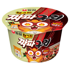 농심 앵그리 짜파구리 큰사발 컵라면, 56개