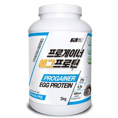 프로게이너 에그프로틴 쿠키앤크림맛 2kg 난단백 계란 단백질보충제 프로틴쉐이크 식약처 건강기능식품, 1통