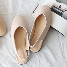 슬링백플랫슈즈
