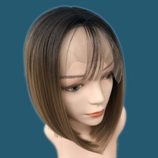 키친윙 핫한 이전과 비교함 레이스 넥 워머 가르마 BOBO 화섬 WIGS, 1, 1B#/27#