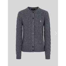 빈폴레이디스 감각파 여성을 위한 현대적 클래식 [Essential] 울 케이블 긴소매 카디건 - 그레이 BF495AE013 새롭고 스타일리시한 라이프 스타일