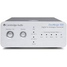Cambridge Audio DacMagic 100 디지털-아날로그 변환기 (실버), 단일상품