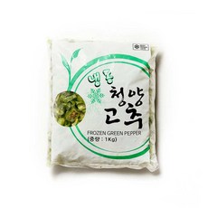 냉동 청양고추 슬라이스 1kg, 5개