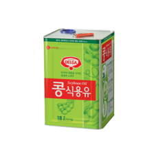 언즈유통 롯데푸드 콩식용유 대두유 18L, 1개